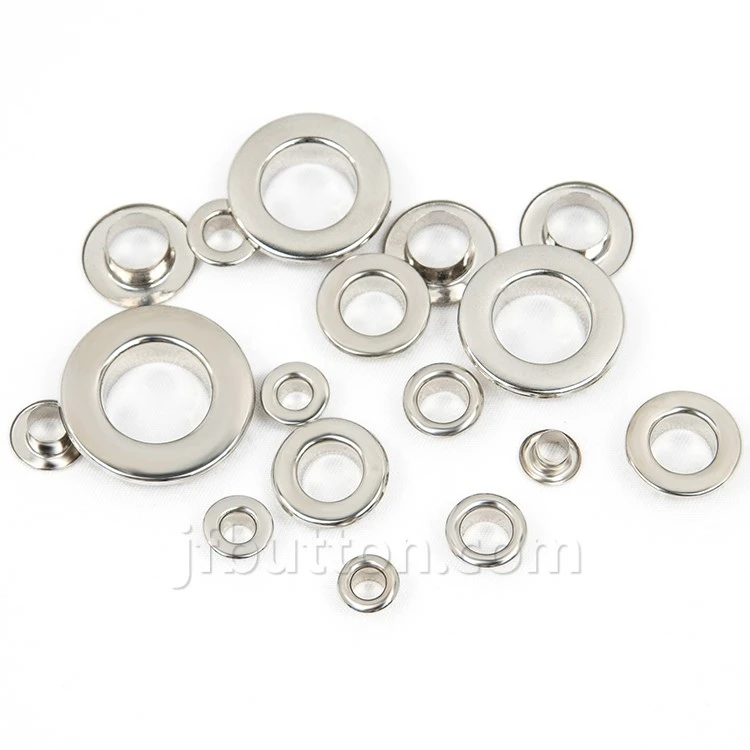 2 stainless steel grommets 2 stainless steel grommets