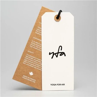 Etiquetas de papel kraft para impressão