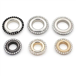 Grommets metálicos para tecido