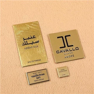 Placas de etiqueta de metal