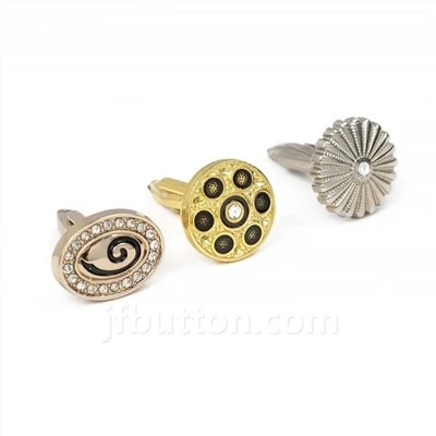 Abojos de ouro branco com diamantes