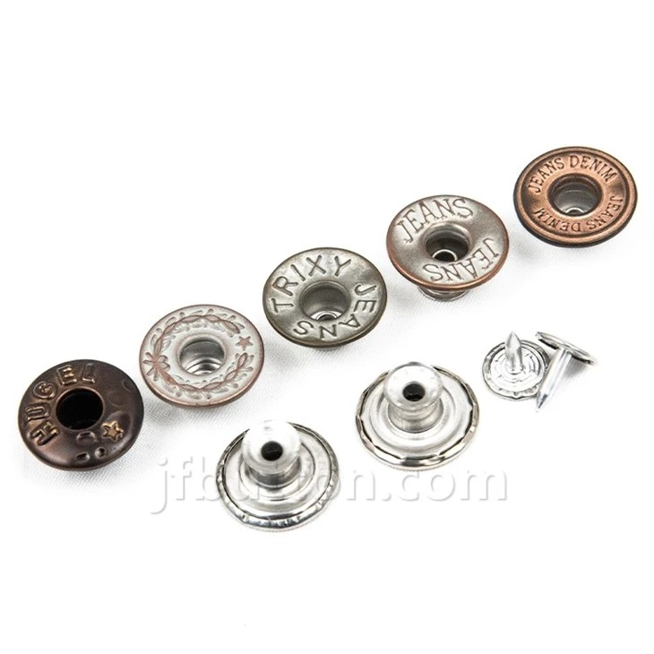 Denim Jacket Buttons