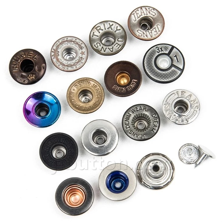 Denim Jacket Buttons
