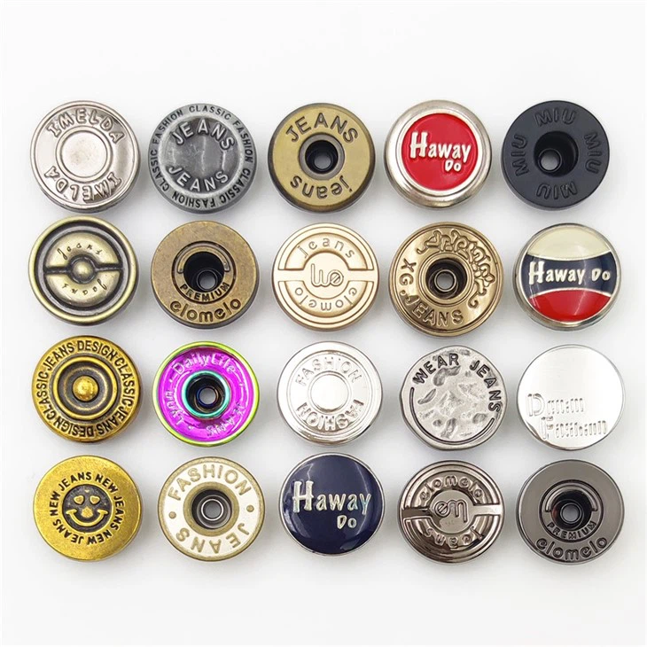 Buttons For Denim Jeans
