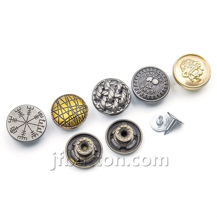 Copper Jeans Button