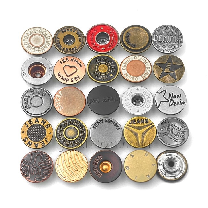 Brass Jean Buttons