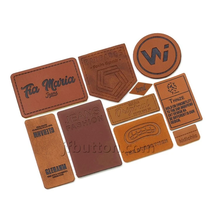 Brown Leather Patch For Clothing