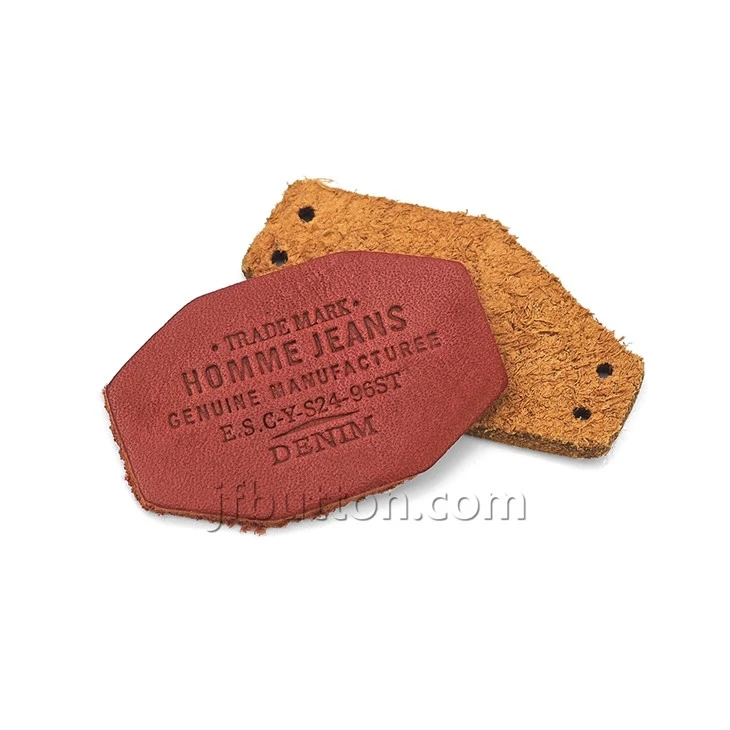 Custom Leather Logo Tags For Bag
