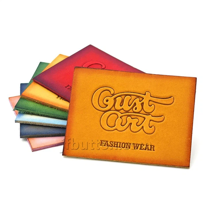 Custom Rectangle Leather Patch