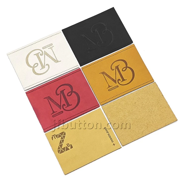 Leather Tags for Knitting