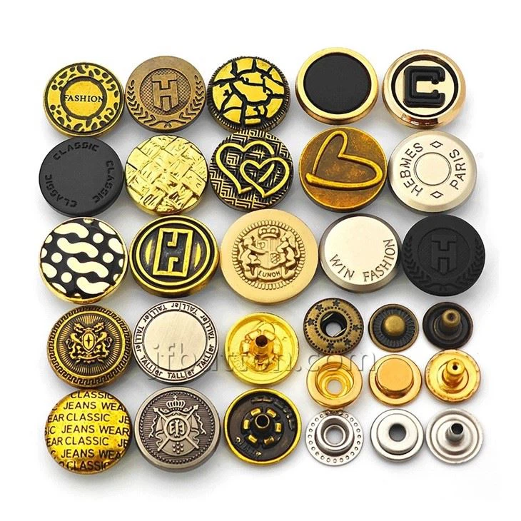 Metal Press Studs For Clothing