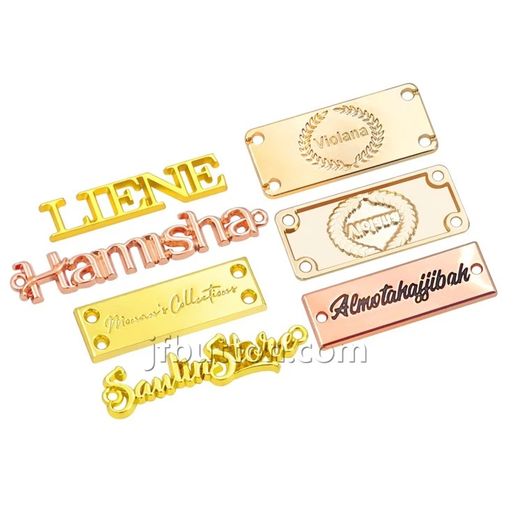 Metal Tags for Clothing