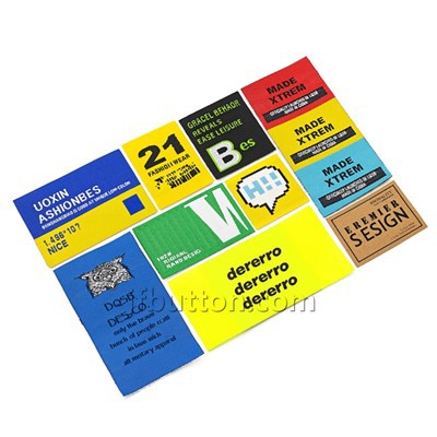 Etiquetas de costura personalizadas
