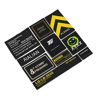 Etiquetas de tecido personalizado