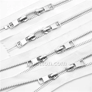 Zippper de metal bidirecional