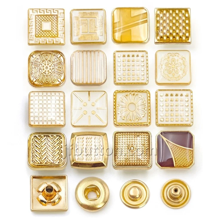 Snap Buttons for Clothing