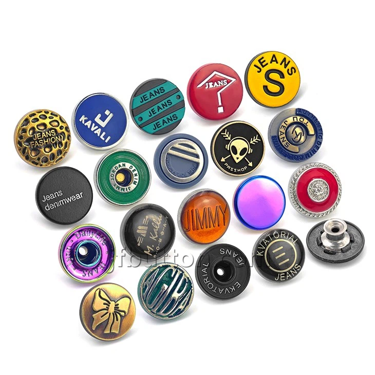 Types Of Buttons On Jeans