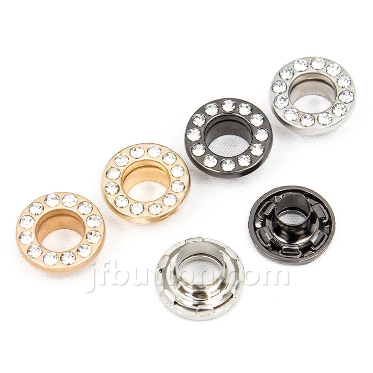 eyelet with diamond eyelet with diamond