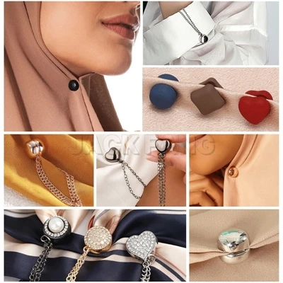 7 tipos diferentes de alfinetes Hijab
