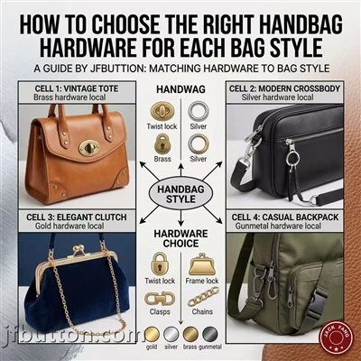 Como escolher o hardware de bolsa certo para cada estilo de bolsa