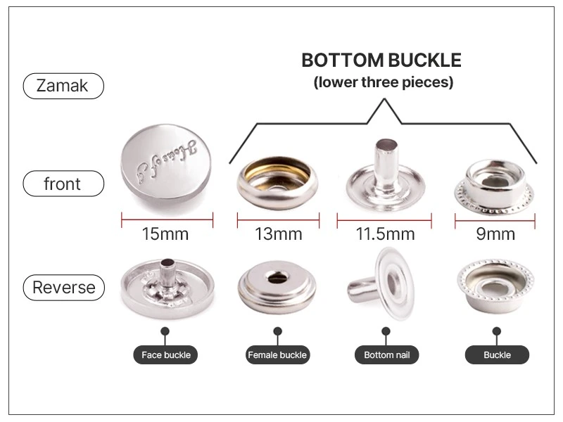 snap button details snap button details